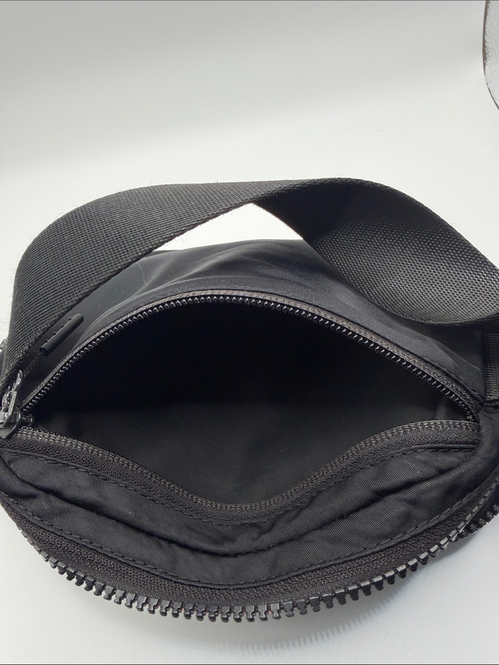 lululemon athletica Black Belt Bag with Bronze Logo Accent - Picture 6 of 8